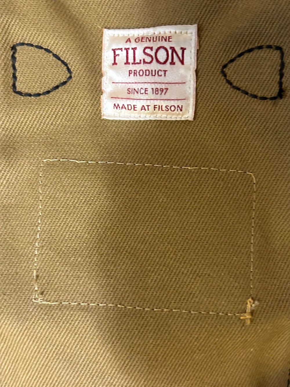 Filson Rugged Twill Rucksack - Picture 10 of 14